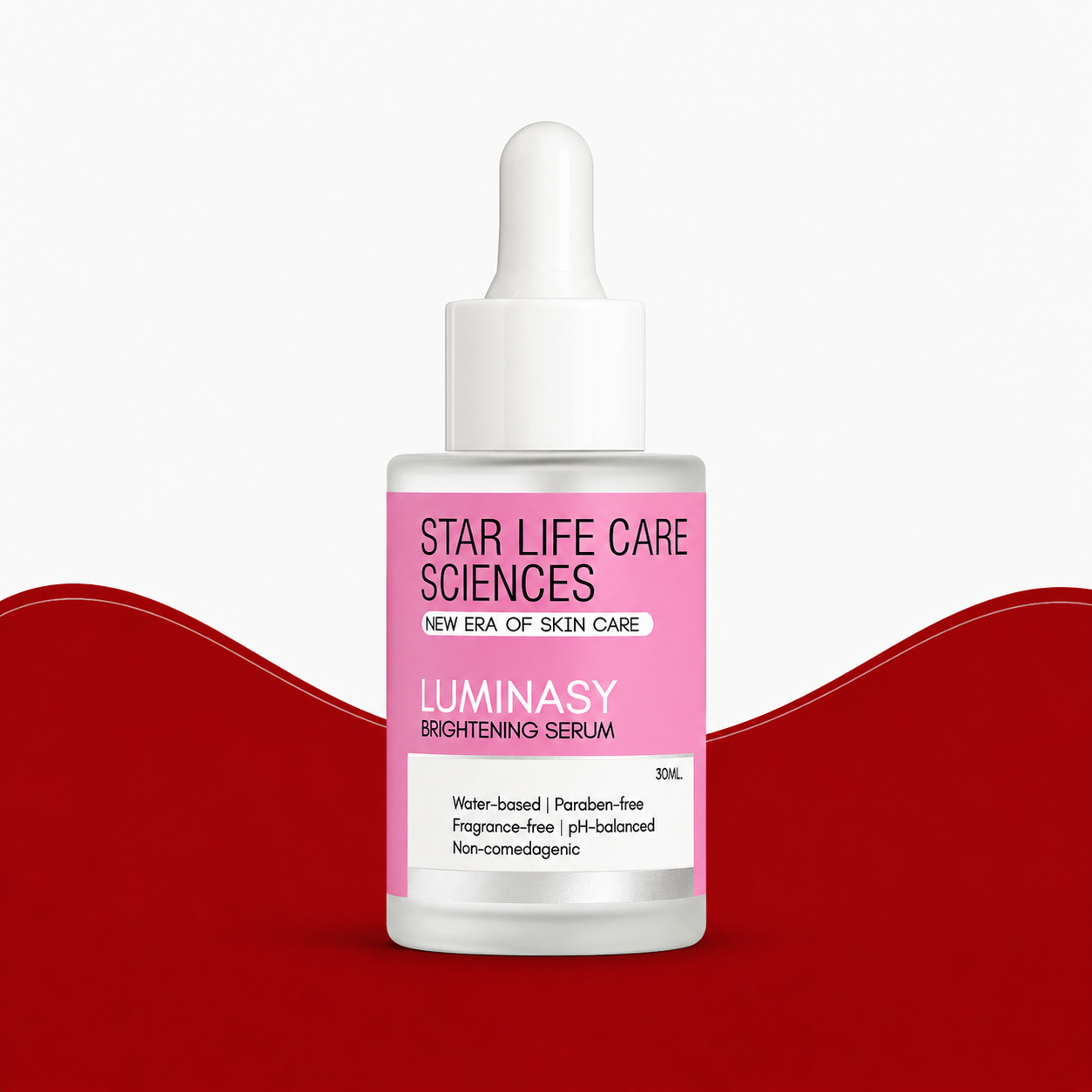 LUMINASY Brightening Serum Ingredients | Vitamin C, Niacinamide & Alpha Arbutin