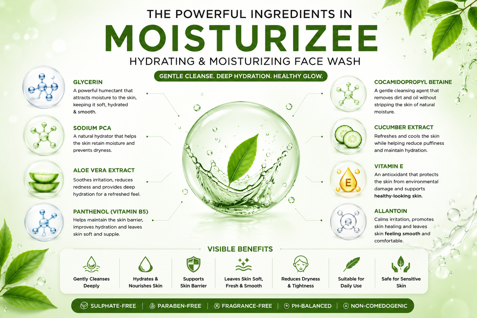 What Is MOISTURIZEE Face Wash? | Best Hydrating Face Wash in Pakistan | Star Life Care Sciences