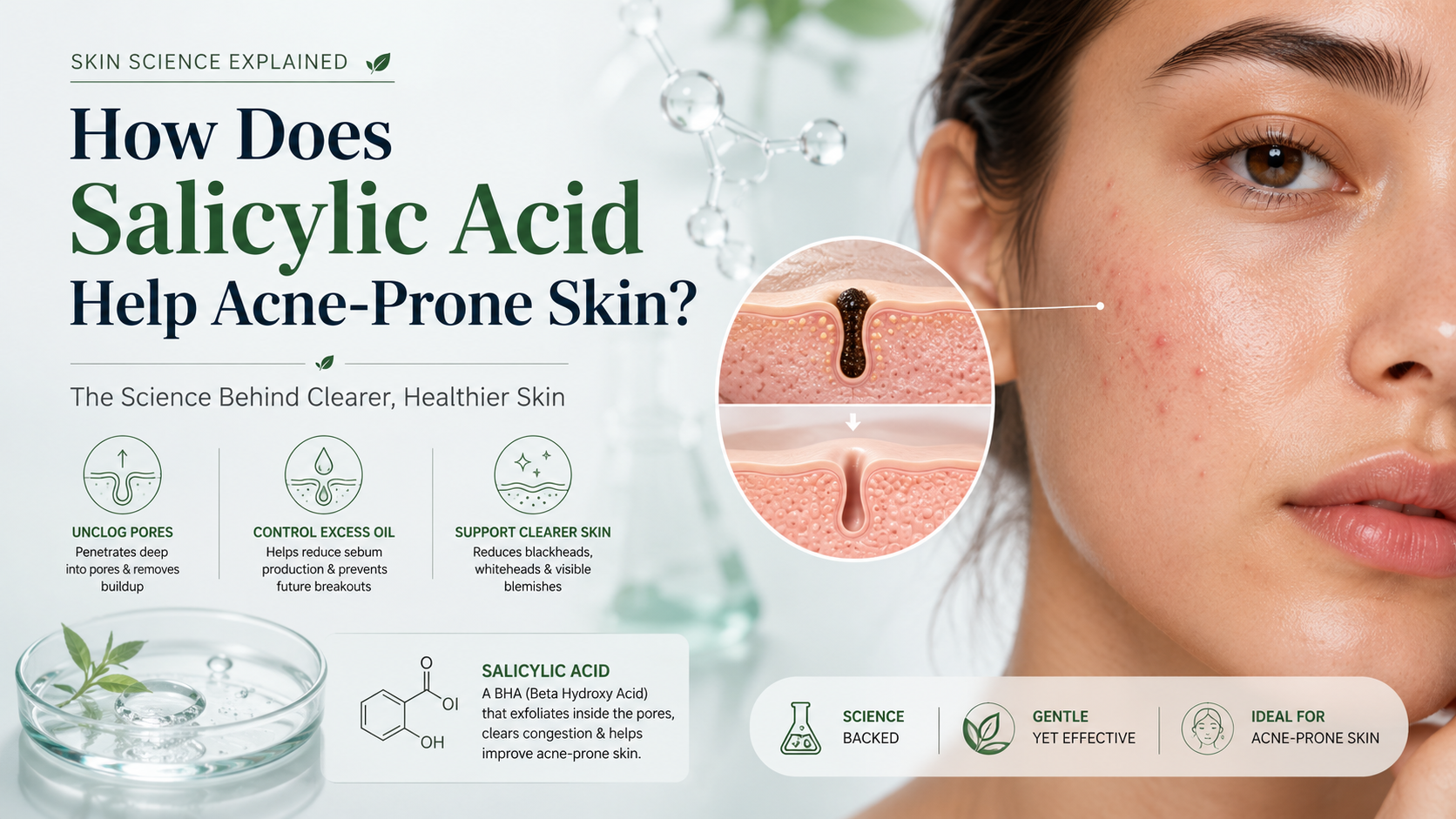 How Does Salicylic Acid Help Acne-Prone Skin? | Complete Guide