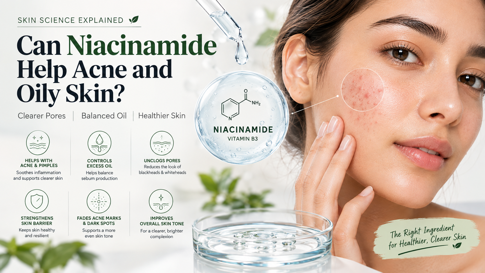 Can Niacinamide Help Acne and Oily Skin? | Complete Guide