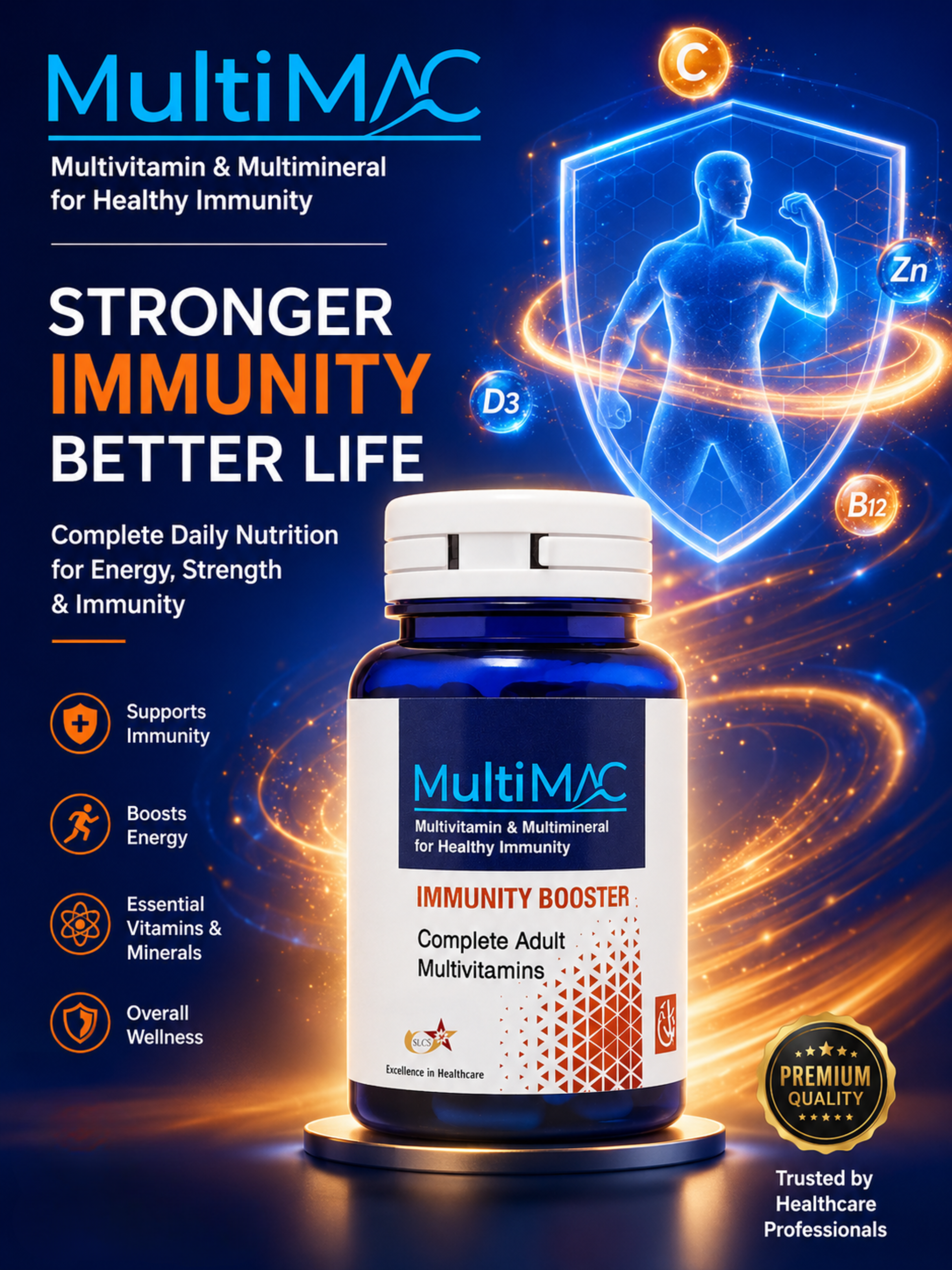 Best Multivitamin in Pakistan for Energy, Immunity &amp; Overall Health | MultiMac Complete Adult Multivitamin (2026 Guide)