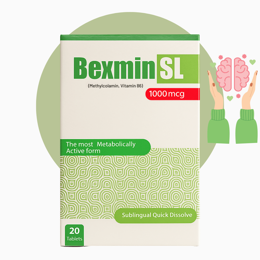 Bexmin-SL: Advanced Vitamin B12 Support for Energy, Nerve Health & Overall Wellness