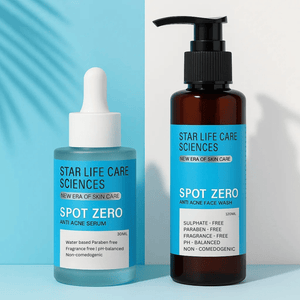 Clearer Skin Starts Here with Spot Zero Serum & Face Wash
