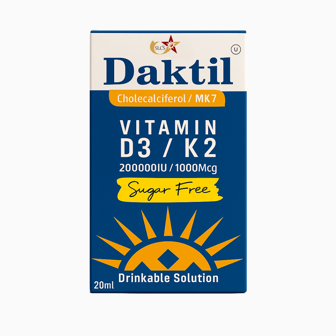 Daktil Vitamin D3 + K2 Drops Guide: Why This Combination Is Essential for Daily Wellness