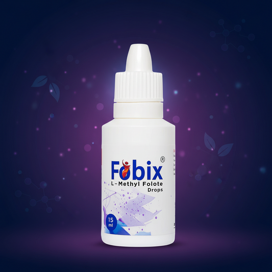 Fobix L-Methylfolate Drops by Star Life Care Sciences active folate supplement for daily nutritional support