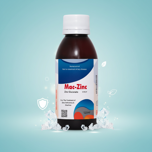 Mac - ZINC zinc supplement bottle by Star Life Care Sciences for immune health, skin health, and daily nutritional support.